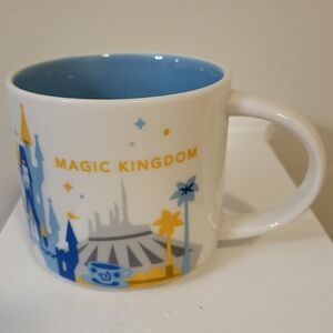 Starbucks Disney Parks Magic Kingdom You are Here Collection Mug